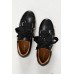 Jovi Black Leather Sneaker