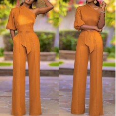 high waist jumpsuit long pants HF0702-03-03