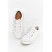 Paradise White Leather Sneaker