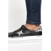 Manny Leopard Platform Leather Sneaker