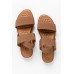 Jools Camel Woven Sandal