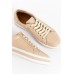 Paradise Nude Leather Sneaker