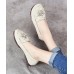 Black Bow Flat Shoes Genuine Leather Handmade  Flat Shoes